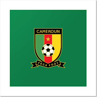 Cameroon Football Club Posters and Art